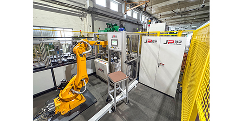 水泵葉輪全自動平衡機(jī)配機(jī)械手