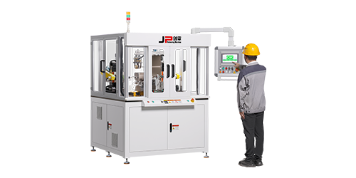 水泵電機轉(zhuǎn)子兩工位全自動平衡機5kg